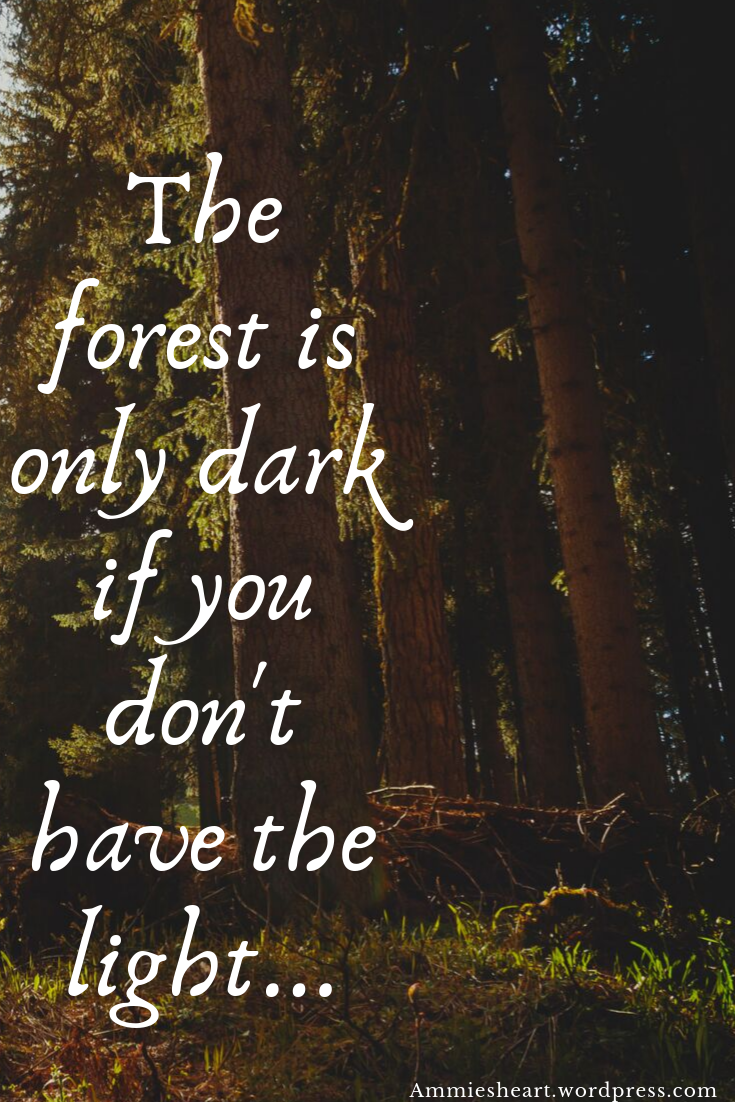 Dark forest pin post